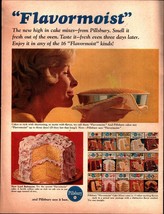 1965 Flavormoist Cake Mix Print Ad - The new high in cake mixes-from Pil... - $24.11