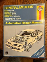 Haynes GENERAL MOTORS 1982 - 1994 Auto Repair Manual #38015 (766) - $9.88