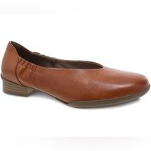 Dansko Kiri Women's Slip on Leather Flat Size 8.5 (Euro 39), Brown, NWOT - $99.00