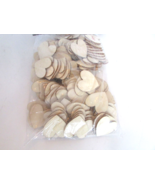 Studio His &amp; Hers 100 pcs Wooden Heart Shapes 1-1/2&quot; Crafts Scrapbooking... - €4,22 EUR