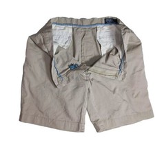 Polo By Ralph Lauren Men&#39;s Chino Short Classic Fit Khaki Brown Used Size 40 Tall - £14.94 GBP