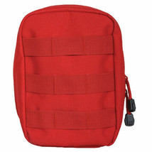 Tactical Soldiers 1st Aid Medic Ifak Trauma Kit Large Molle Gear Pouch Medic Red - £15.86 GBP