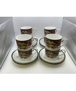 Set of 8 Noritake ROYAL HUNT Cups &amp; Saucers - $178.34 CAD
