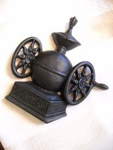 * Vintage Sexton Metal Coffee Grinder Black Wall Hanging Plaque  - $12.00