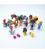 LEGO Friends Minifigures Lot Figures Animals Horses Cats And Accessories - $216.94 MXN