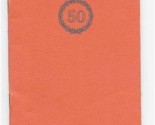 50 Year Commemorations Booklet Rev Joseph Stack Palace Hotel San Francis... - $17.82
