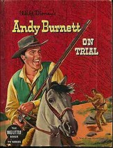 WALT DISNEY - ANDY BURNETT ON TRIAL -  Whitman Big Little Book #1645, 1958 - £7.96 GBP