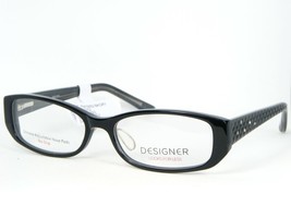 New Designer FM15052 3JX1015 Black Eyeglasses Glasses Plastic Frame 54-16-135mm - $13.86