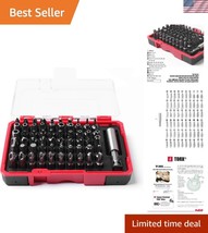 High-Performance 61-Piece Security Bit Set with Superior Fitment Technology - $40.50