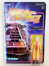 NEW Super7 Back to the Future Part II FUTURE DOC 3-3/4-inch ReAction Figure - £18.74 GBP