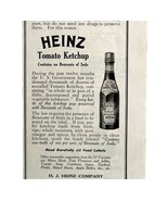 Heinz Tomato Ketchup 1913 Advertisement 57 Varieties Condiment Print Ad ... - €34,48 EUR