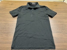 G/FORE Men’s Black Short-Sleeve Polo Shirt - Medium - G4 - £23.53 GBP