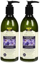Avalon Organics Lavender Hand and Body Lotion, Travel Size, Pack of 2 - £31.16 GBP