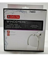 Delta Windemere Towel Ring Chrome Finish Installation Hardware WIN46-PC1 - $348.87 MXN