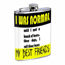 Best Friends Em1 Flask 8oz Stainless Steel Hip Drinking Whiskey - £11.83 GBP