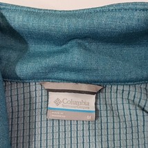 Columbia XK4092 Omni-Wick Men’s Teal 1/4 Zip Pullover Sweatshirt Size Medium image 3