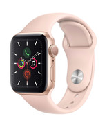 Apple Watch Serie 5 GPS 40 mm MWV72LL/A Aluminum Gold Case w Pink Sand S... - $8,863.10 MXN