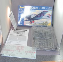 Revell 1:72 Junkers F 13 Sea Land Plane Model Kit NEW - $29.99