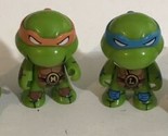 Teenage Mutant Ninja Turtles Lot Of 4 Small Plastic Figures Toy T7 - £10.24 GBP