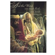 Set of 2 Christmas Blessings Greeting Cards &quot;Jesus&quot; - £18.78 GBP