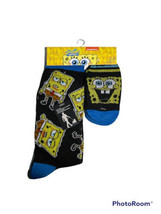 Men&#39;s Socks 1 pair &amp; 4 Dog Booties Socks with Grip SpongeBob Squarepants - $11.85