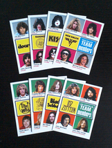 Great Rock Bands: Complete Set of 8 Custom-Designed Art Trading Cards + Bonus! - £19.71 GBP