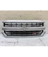 23485656 2016 2017 2018 CHEVY SILVERADO 1500 Z71 SILVER FRONT OEM GRILLE - $8,292.82 MXN