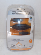 Belkin Easy Transfer Cable USB to USB PC Computer Laptop for Windows Vista New - £6.15 GBP