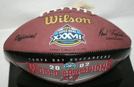 Vintage Super Bowl Xxxvii Wilson Tampa Bay Buccaneers Limited Ed Football New - £118.69 GBP