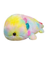 3 PCS Rainbow Color Doll Fish Plush Toy 40cm 0.25kg(Rainbow Yellow) - $108.98