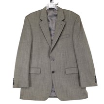 Chaps Men&#39;s 42L Wool Herringbone Suit Blazer Sports Coat Jacket, 2-Butto... - $42.00