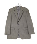 Chaps Men&#39;s 42L Wool Herringbone Suit Blazer Sports Coat Jacket, 2-Butto... - $57.05 CAD