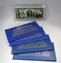 Lot of 5 U.S. Commemorative Bank Notes UNC Genuine Legal Tender Encased ... - £37.16 GBP