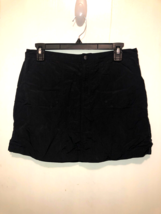 NEW Lands&#39; End SZ 8 Black Tummy Control Swim Skirt Pockets Zip &amp; Snap - £13.97 GBP