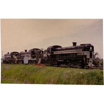 Vtg Locomotive Postcard, New York Central ALCO RS2 #8213, &quot;lightning stripe&quot; - £7.81 GBP
