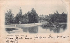 Pretoria South Africa~In Botanic GARDENS~1903 Potchefstroom Pstmk Photo Postcard - £7.15 GBP