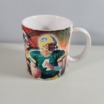 Green Bay Packers Coffee Mug Brett Favre QB Club Xpres - $9.99
