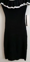Almost Famous ~ Women&#39;s Size Medium ~ Rayon ~ Black ~ Strapless Dress - £29.43 GBP