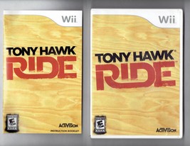 Nintendo Wii Tony Hawk: Ride video Game Complete (disc Case and Manual) - £12.10 GBP