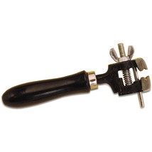 Hand Vise with Wood Handle, 6-1/4&quot; OAL, Item No. 58.130 - £15.39 GBP