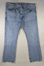 Levis 527 Boot Cut Jeans Men&#39;s 38x32 Medium Blue Denim Cotton Actual 38x... - £14.58 GBP