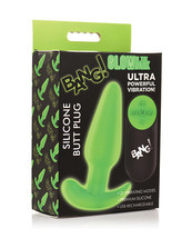 Bang! Glow in the Dark 21X Remote Controlled Butt Plug - $68.30