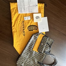 Goyard Saint Louis Claire Voie Tasche Pm Und Tasche Gelb Schwarz Trageta... - $3,815.02