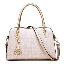 ER Fall Winter Bag For Women Stylish Office Lady  Handbag Split Leather High Qua - £119.70 GBP