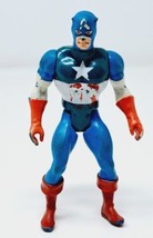 Marvel Captain America Secret Wars 4.5&quot; Action Figure Vtg 1984 Mattel - £5.60 GBP