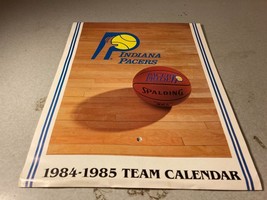 Vintage 1984/85 Indiana Pacers NBA Team Calendar - £7.83 GBP