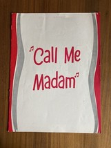 Call Me Madam Souvenir Program - $14.99