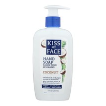 Kiss My Face Hand Soap Coconut 9oz Pump (3 Pack) - £33.77 GBP