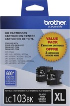 Brother Genuine High Yield Black -Ink -Cartridges, LC1032PKS, Replacemen... - £39.95 GBP