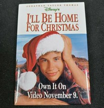 Vintage 1998 Disney I’ll Be Home For Christmas Movie Promotional Pin Lim... - $6.31
